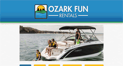 Desktop Screenshot of ozarkfunrentals.com